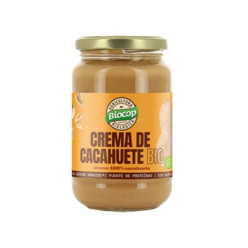 Crema de cacahuete Bio 350g Biocop