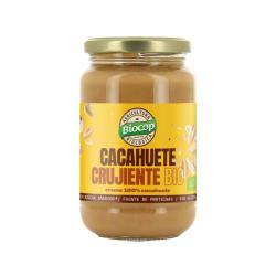 Crema de cacahuete crujiente Bio 350g Biocop