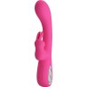 PRETTY LOVE - NOVAK VIBRADOR RABBIT 12 VIBRACIONES ROSA