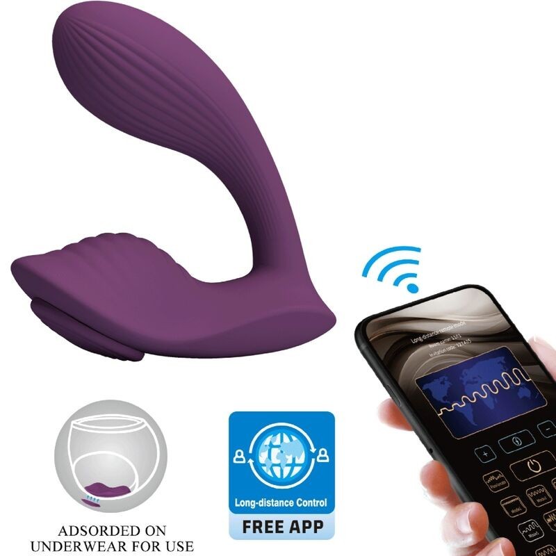 PRETTY LOVE - FRANZ MASAJEADOR and VIBRADOR APP GRATUTITA MORADO