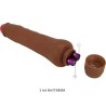 BAILE - DRYAD VIBRADOR REALÍSTICO 25 CM MULATO