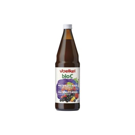 BioC Zumo multifruta rojo con vitamina C Bio 750ml Voelkel