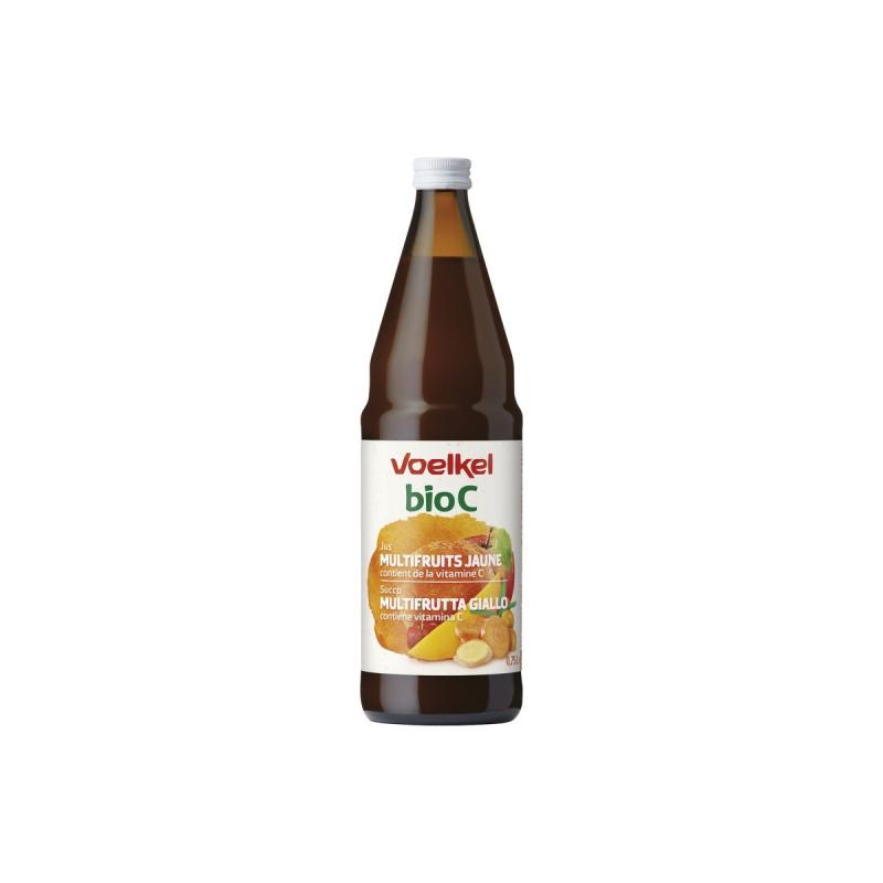 BioC Zumo multifruta naranja con vitamina C Bio 750ml Voelkel