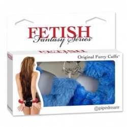 Fetish Fantasy Series Esposas de Peluches Originales Color Azul
