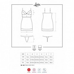 Lovica Chemise y Tanga Color Rojo