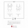 810-COR-2 Corset y Tanga Color Blanco