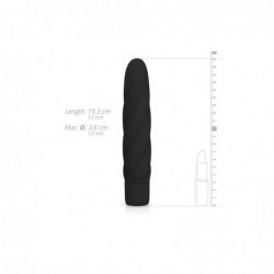 Vibrador Silicona Negro