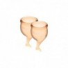 Copas Menstruales Feel Secure Orange Pack de 2
