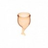 Copas Menstruales Feel Secure Orange Pack de 2