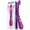 No. Five Bolas Anales con Vibracion Fléxible USB Silicona