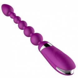 No. Five Bolas Anales con Vibracion Fléxible USB Silicona