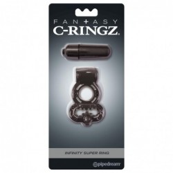 Fantasy C-Ringz Anillo Infinity Negro