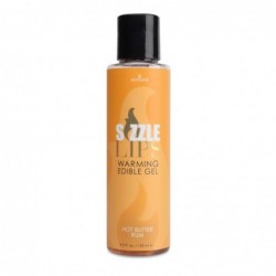 Sizzle Lips Gel Efecto Calor Sabor Butter Rum 125 ml