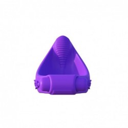 Fantasy C-Ringz Anillo Vibrador de Silicona Taint-Alizer Púrpura