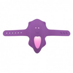 No. Seventeen Estimulador de Braguita Control Remoto USB Magnético Púrpura