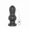 Plug Anal con Vibración King Sized 7 Negro