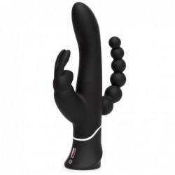 Vibrador Triple Curve USB Negro