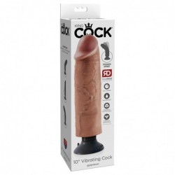 Vibrador Realista 10 Bronceado