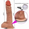 Vibrador y Rotador Realista Bronte 16.5 cm