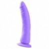 Neon Dildo Slim 7 Púrpura