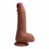 Dildo Silicona Doble Densidad Ercules 22 cm