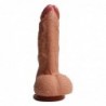 Dildo Silicona Doble Densidad Ercules 22 cm