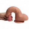 Dildo Silicona Doble Densidad Ercules 22 cm