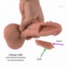 Dildo Silicona Doble Densidad Ercules 22 cm