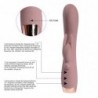 Vibrador Silicona USB Mie 12 cm