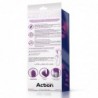 No. Eighteen Vibrador y Succionador con Función Oscilante/Finger USB Magnético Silicona Púrpura