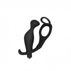 Estimulador Anal Ass Rasca con Vibración Negro