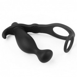 Estimulador Anal Ass Rasca con Vibración Negro