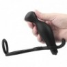 Estimulador Anal Ass Rasca con Vibración Negro