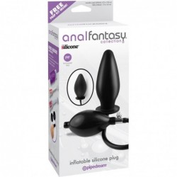 Plug Anal Inflable - Color Negro