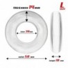 Set 3 Anillo para el Pene Flexible Transparentes