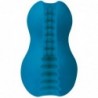 Masturbador Doble Entrada Exciter Azul