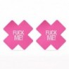 Pack Pezoneras Cruz Negro y Rosa FUCK ME