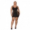 Amallie Teddy con Tanga Negro