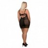 Amallie Teddy con Tanga Negro