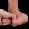 Dildo Sliding Dual Layer 8.5 Natural