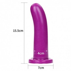 Estimulador Holy Dong 6 Silicona Líquida Púrpura