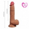 Dildo Silicona Doble Densidad Dean 21 cm