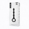 Elmer Plug Anal con Aro de Fácil Extracción Silicona Negro