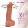 Vibrador y Rotador Realista Parkar 13.5 cm
