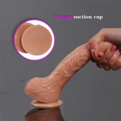 Vibrador y Rotador Realista Parkar 13.5 cm