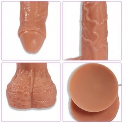 Vibrador y Rotador Realista Parkar 13.5 cm