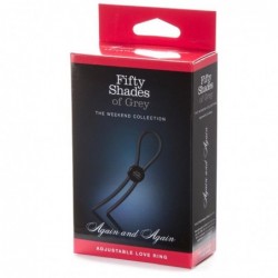 Fifty Shades of Grey Again and Again anillo ajustable