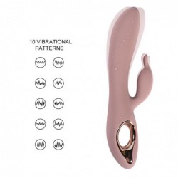 Vibrador Silicona USB Katerina 21 cm