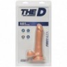 Dildo Slim D con Testículos 6Firmskyn Natural
