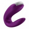 Double Fun Vibrador para Parejas con APP y Control Remoto Violeta